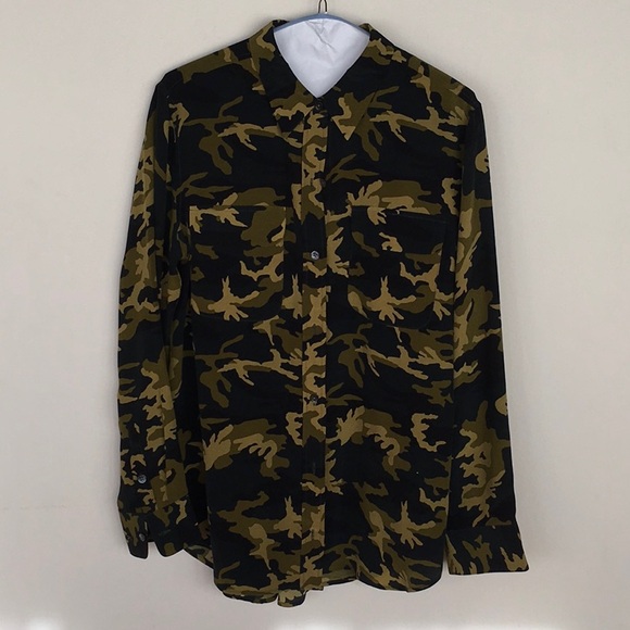 EUC Equipment Silk Blouse - Picture 2 of 5